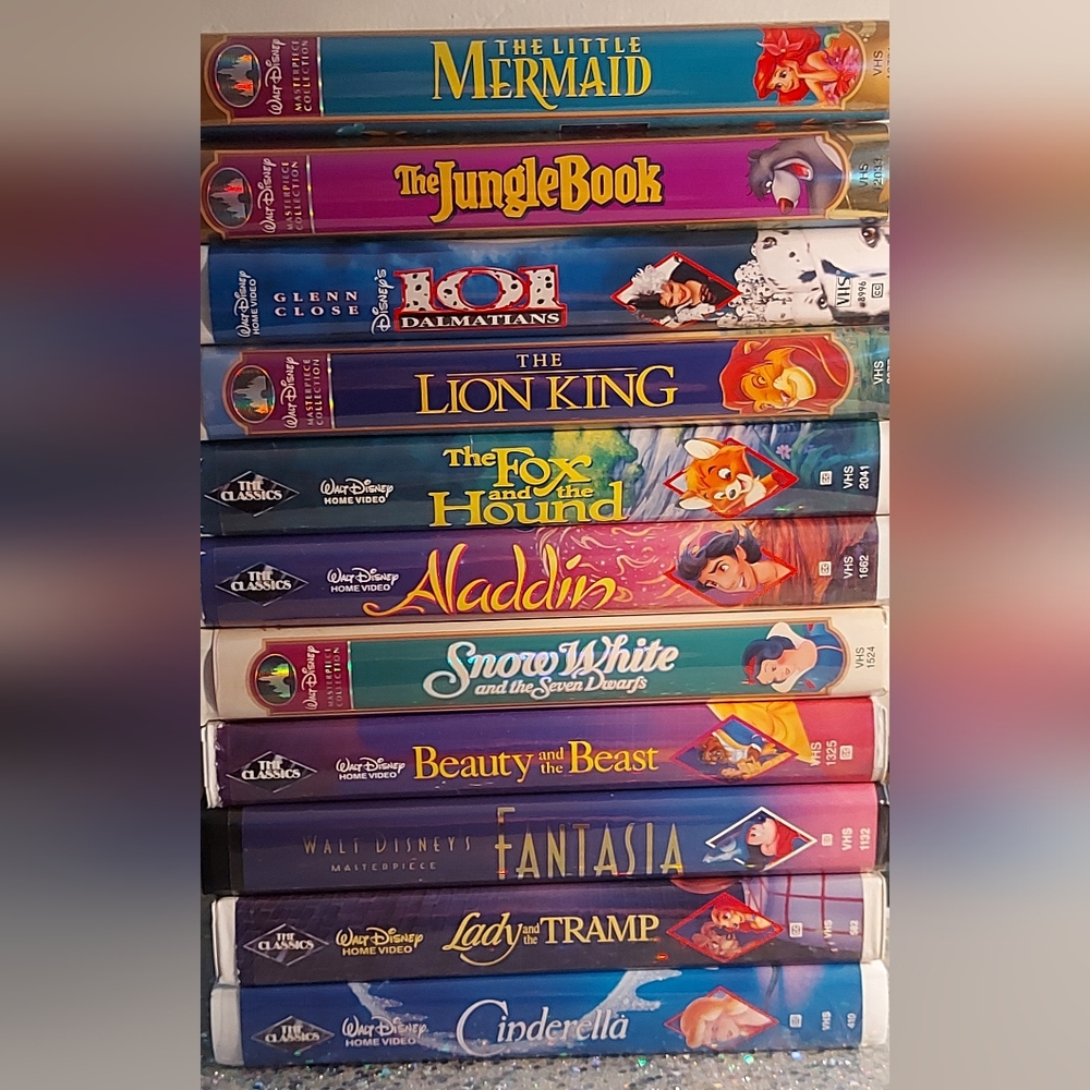Rare Disney VHS Tapes